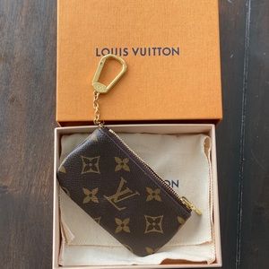 Authentic Louis Vuitton Key pouch monogram